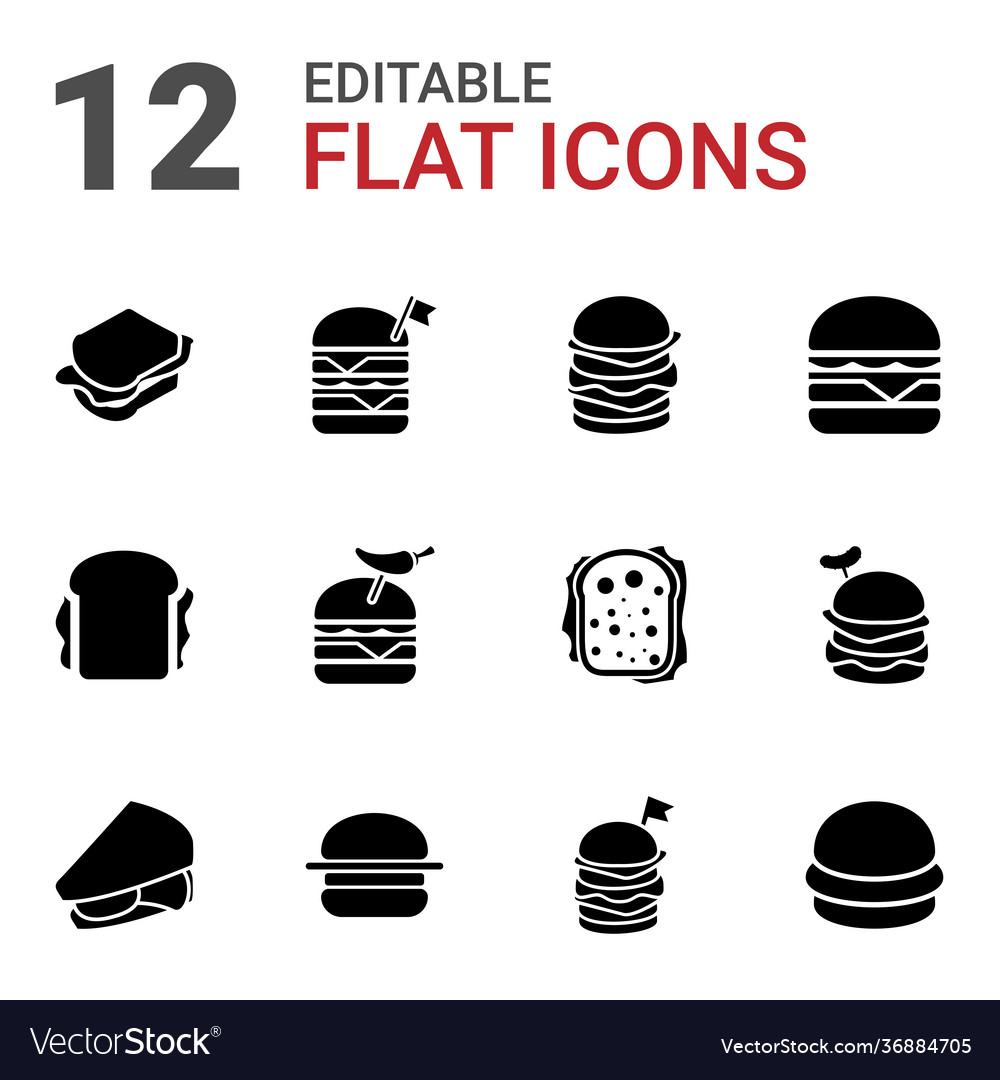 Cheeseburger icons