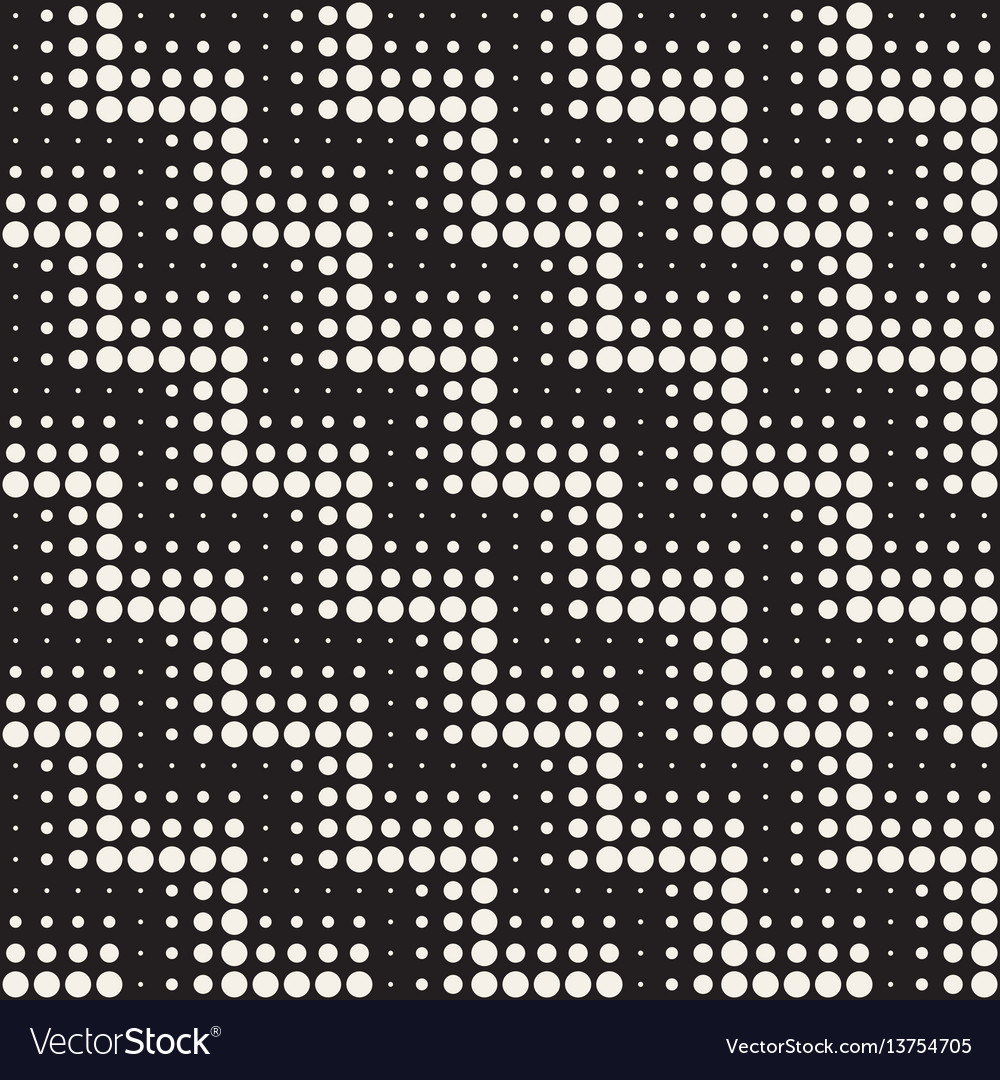 Stylish minimalistic halftone grid vector image Stylish minimalistic halftone grid