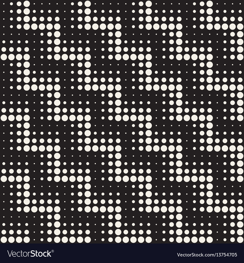 Stylish minimalistic halftone grid