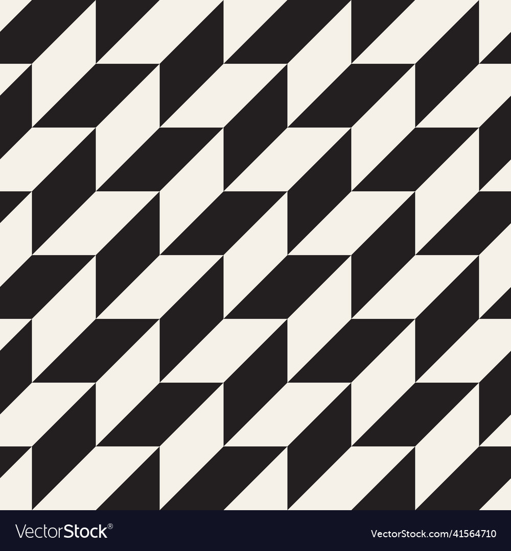 Seamless pattern repeating geometric elements Vector Image