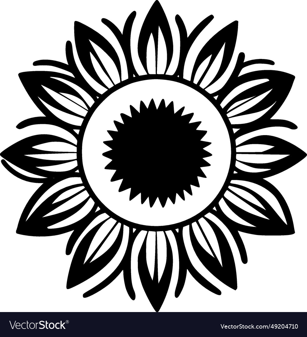 Sunflower - high quality logo ideal for t-shirt