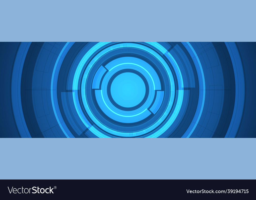 Abstract overlap circle digital background smart