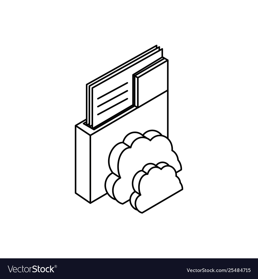 Cloud computing server with folder