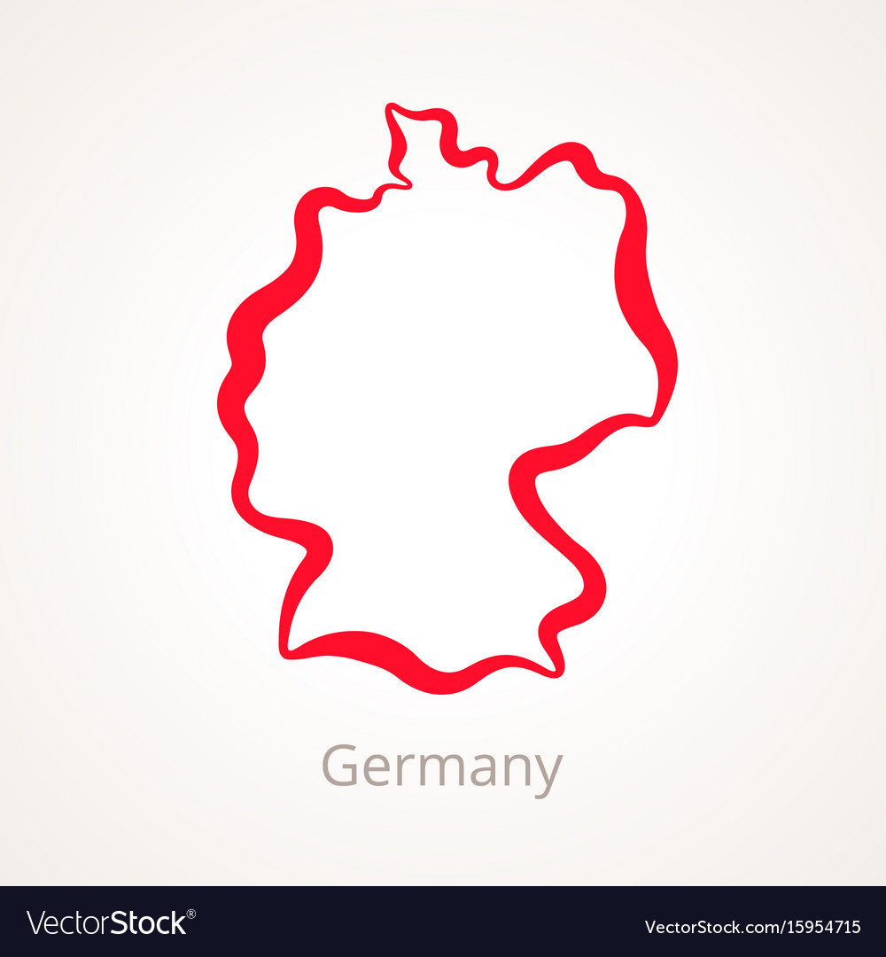 Germany - outline map