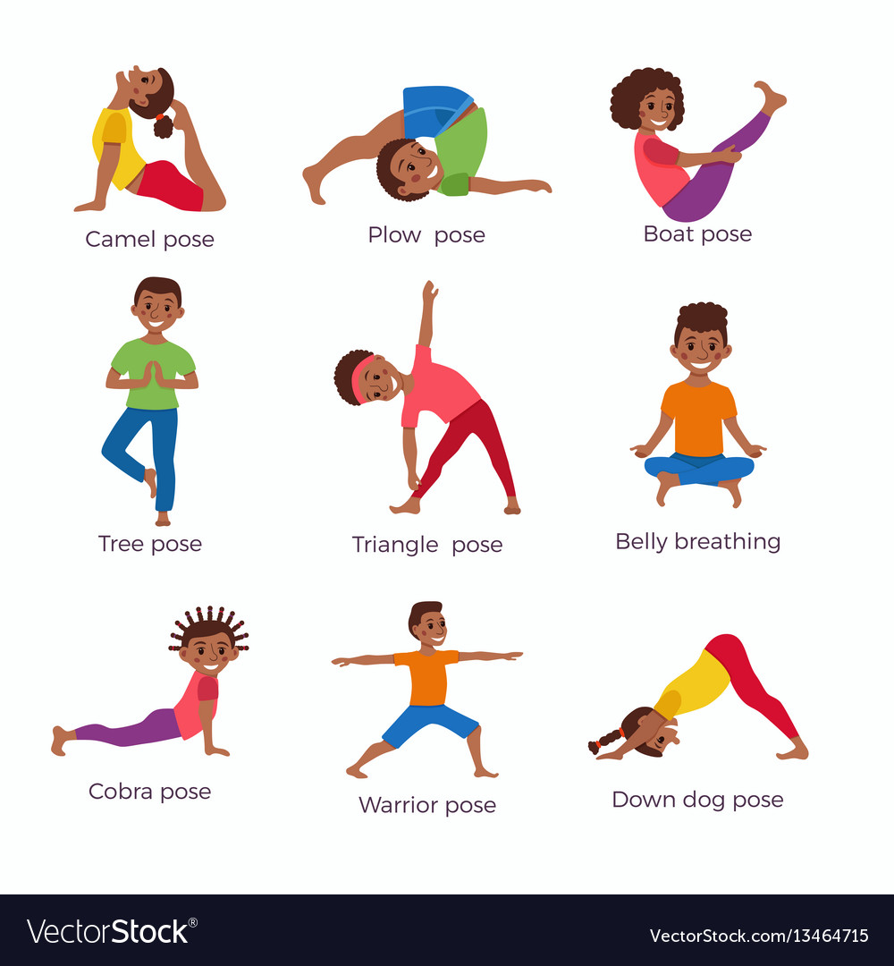 Printable Yoga Poses For Kids