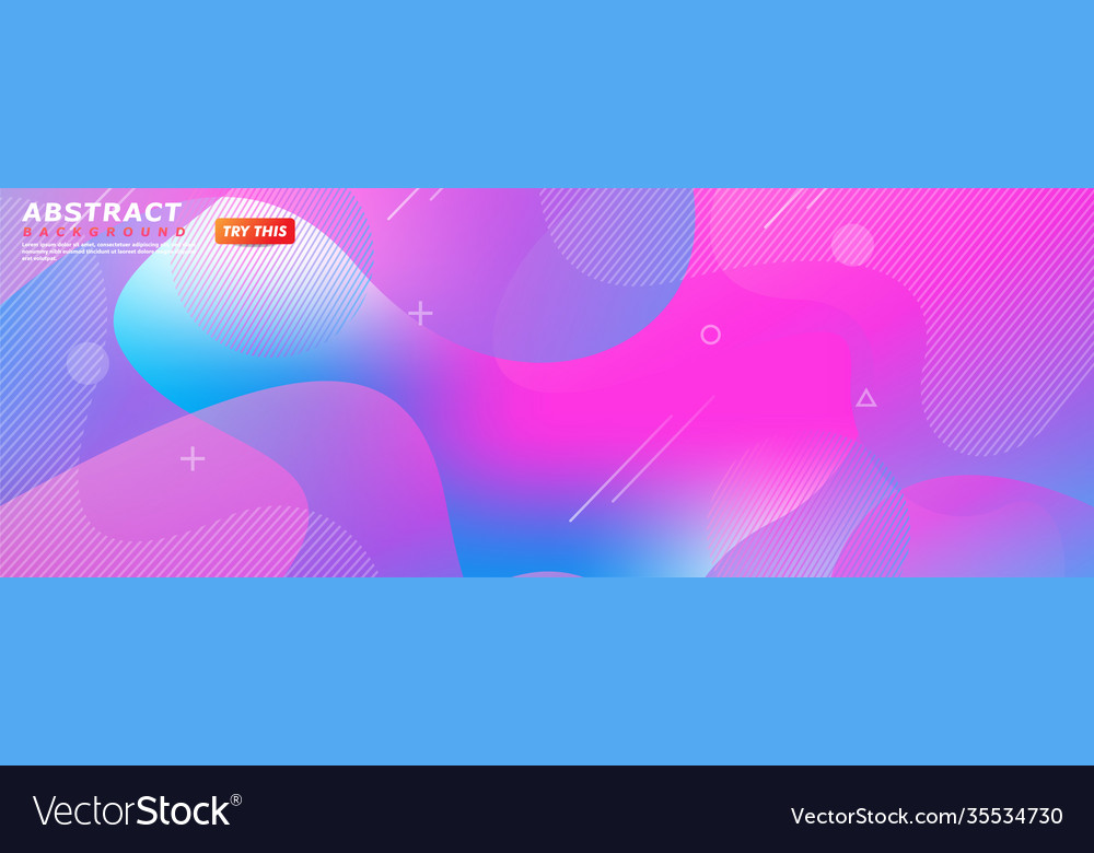 Abstract colorful with dynamic liquid texture