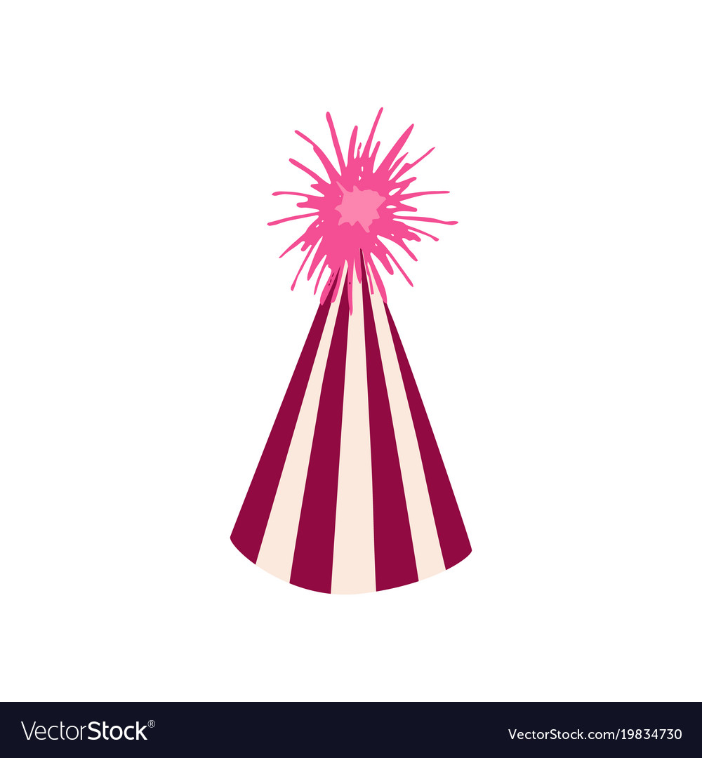 Carnival hat isolated