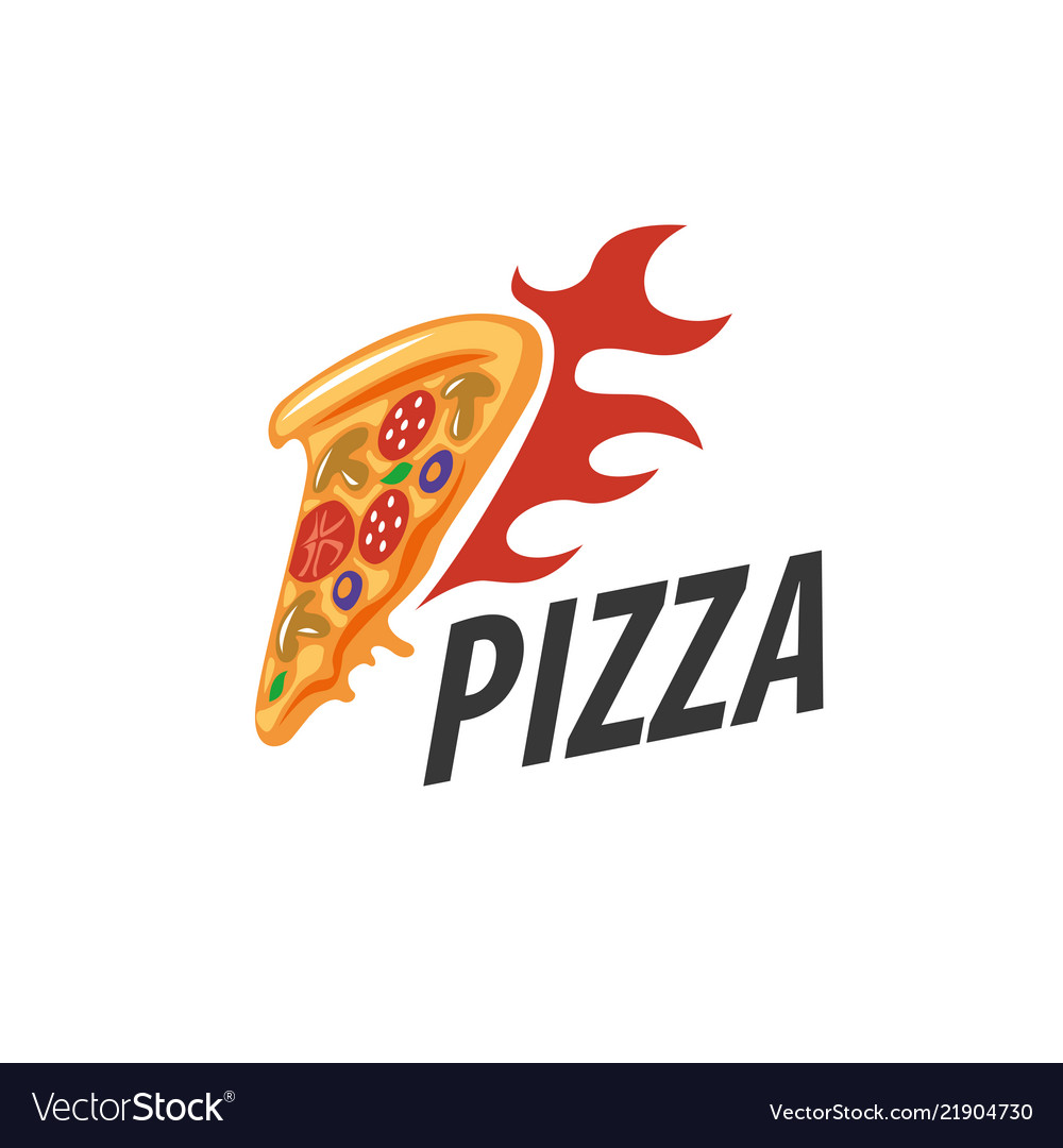 Pizza logo Royalty Free Vector Image - VectorStock