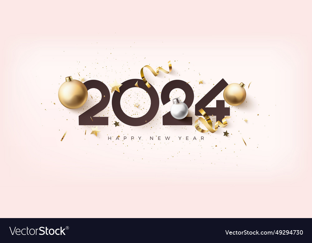 Premium Happy New Year 2024 Celebration