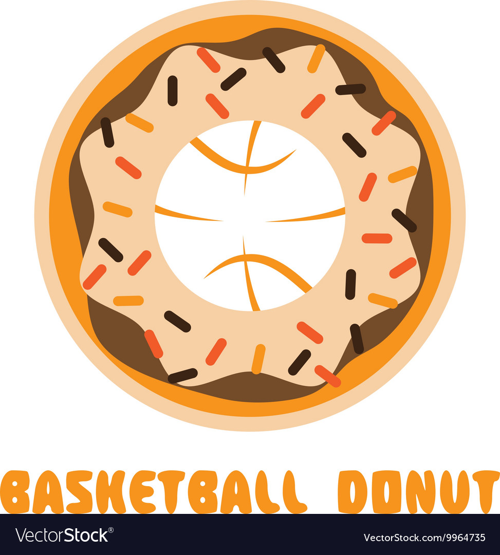 Basketball donut negatives Raumkonzept