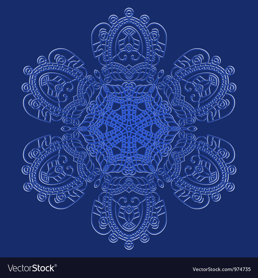 Design snowflake