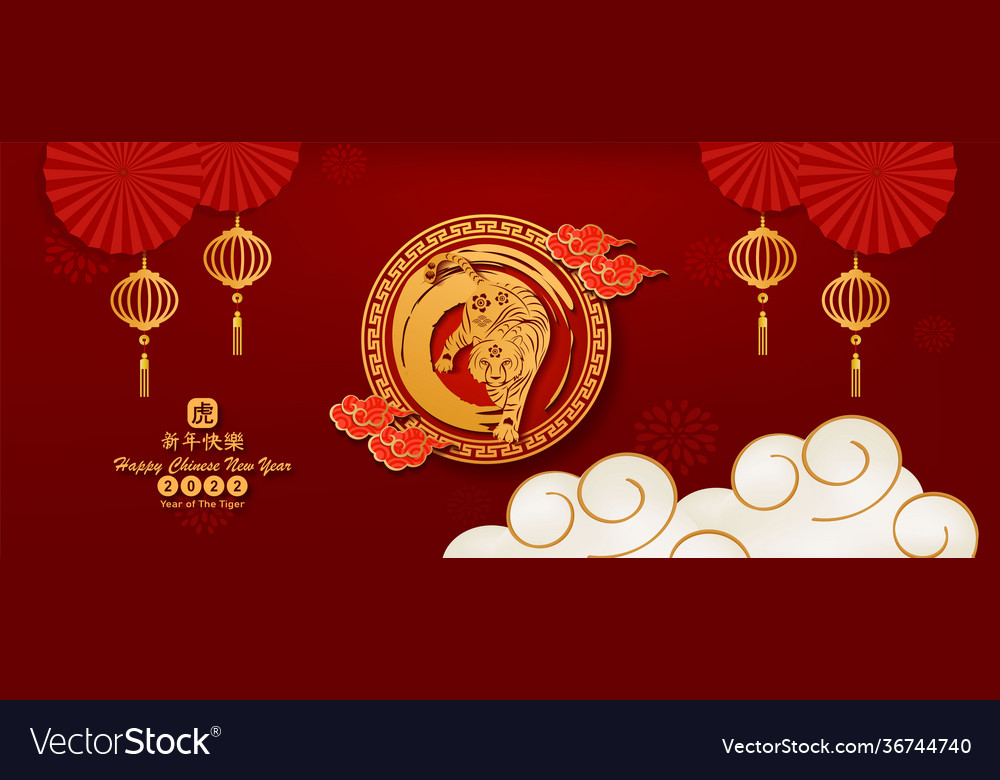 Banner happy chinese new year 2022