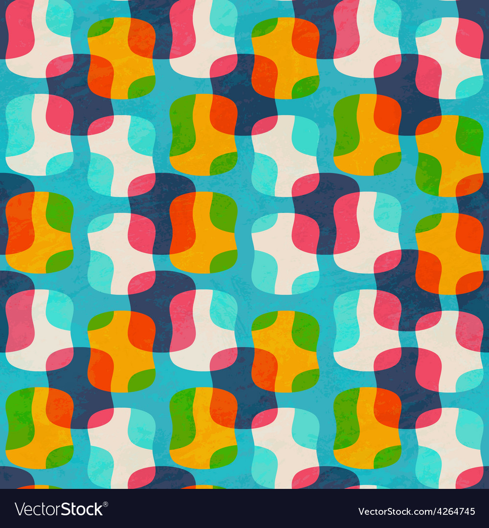 Circle seamless pattern Royalty Free Vector Image