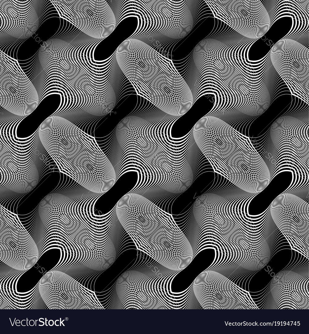 Design seamless monochrome grid pattern