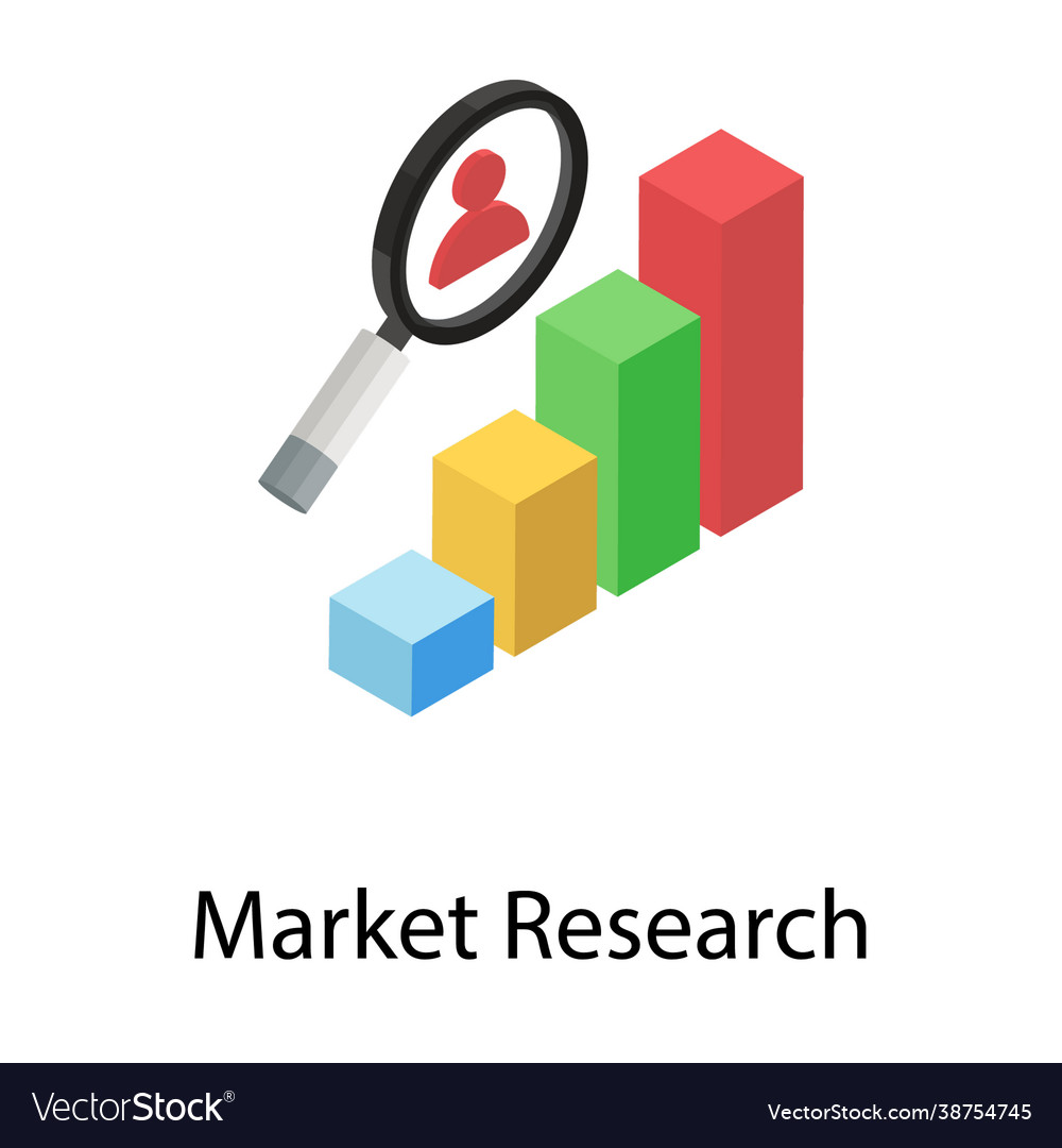 Market research Royalty Free Vector Image - VectorStock