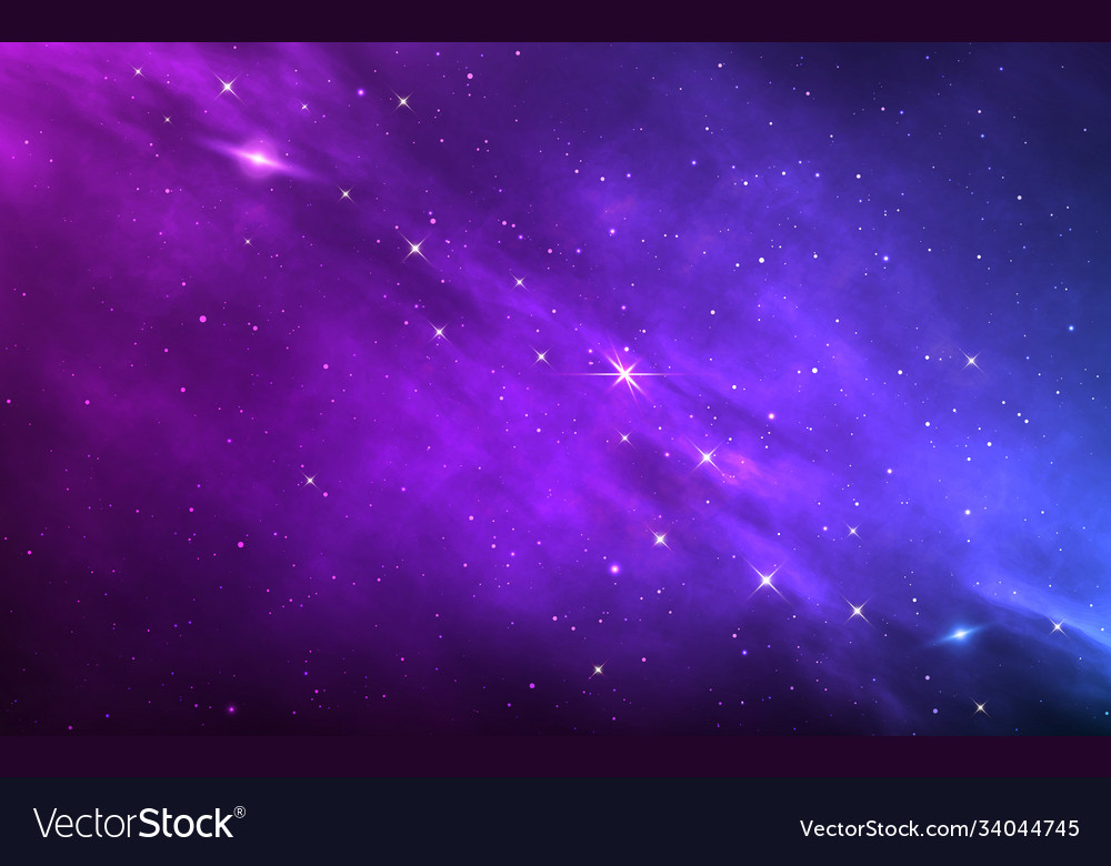 Space Background Green Realistic Cosmos Backdrop Starry Nebula