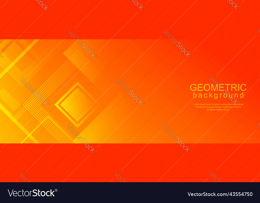 Minimal geometric background with dynamic square