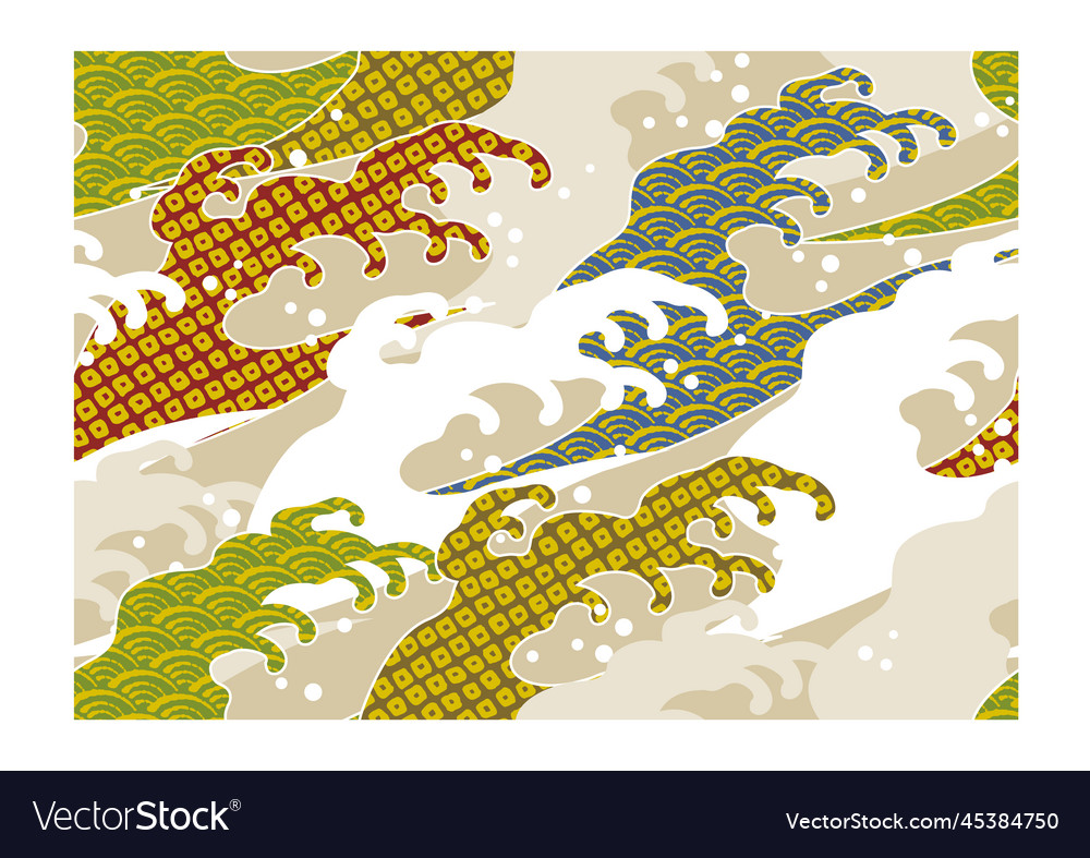 Seamless pattern abstraction creative backgrounds vector image Seamless pattern abstraction creative backgrounds