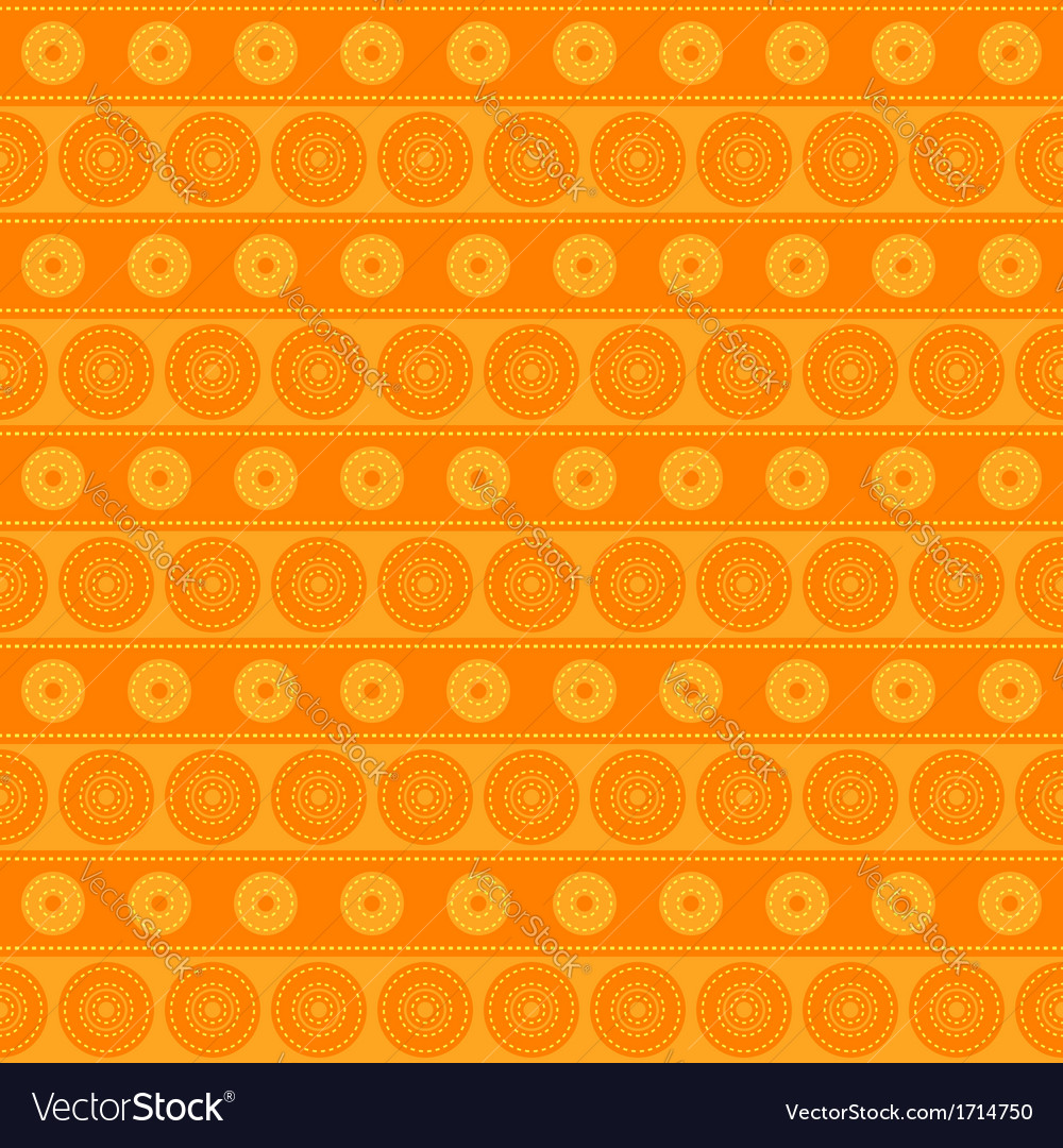 Seamless pattern with circles and lines