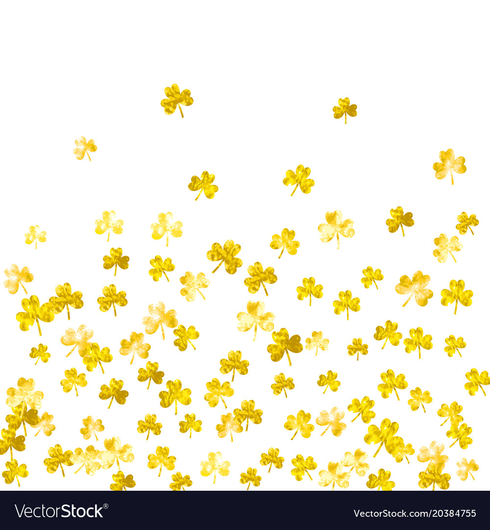 Shamrock background for saint patricks day