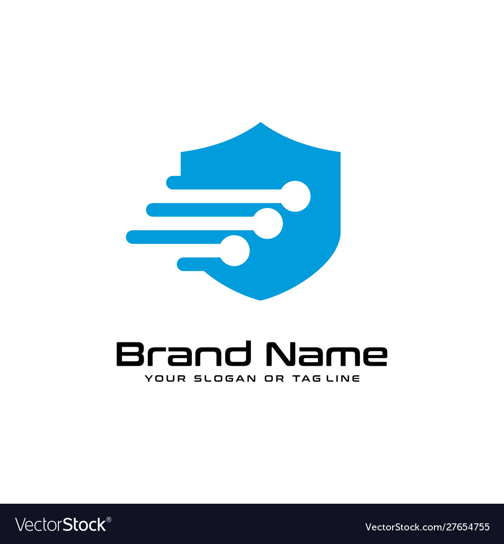 Technology security design logo