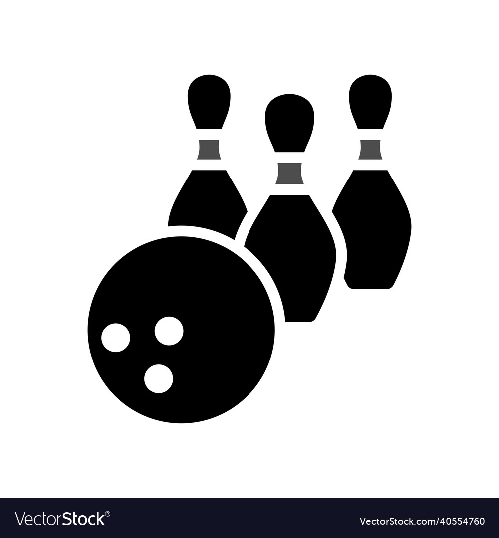 Bowling Royalty Free Vector Image - VectorStock