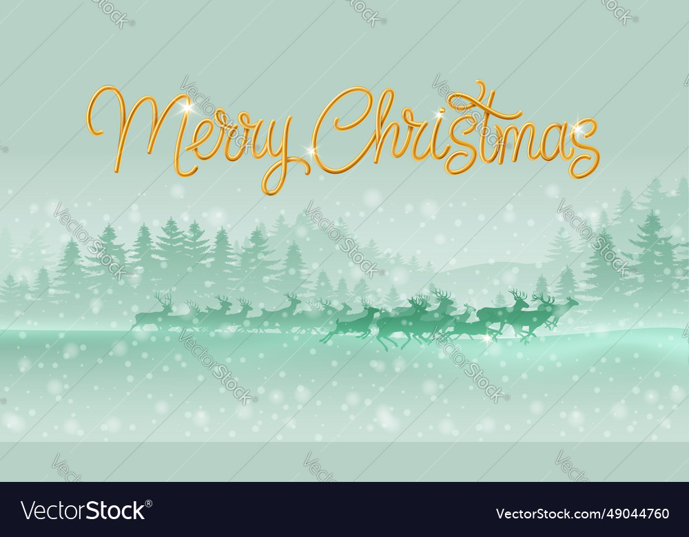 Christmas greeting card