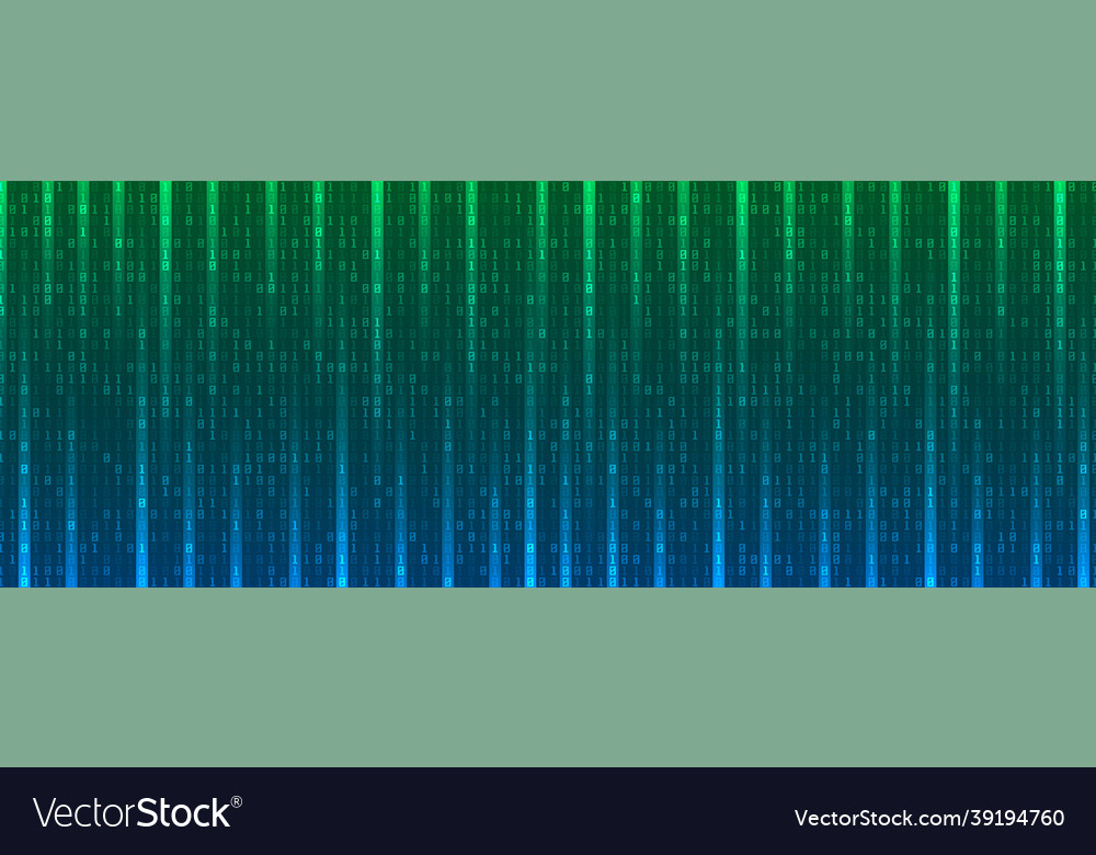 Digitale binäre Code Daten Hintergrund Computer vector image Digitale binäre Code Daten Hintergrund Computer