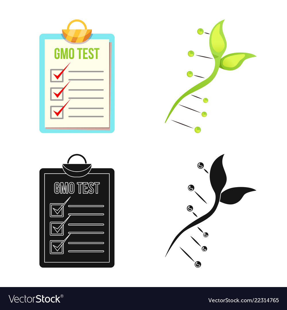 Isolated object of and logo set s