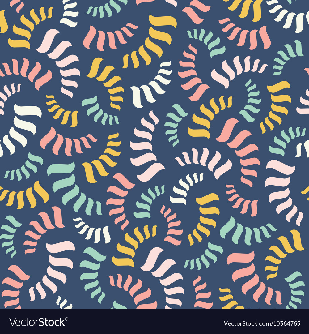 Seamless abstract pattern colorful spirals