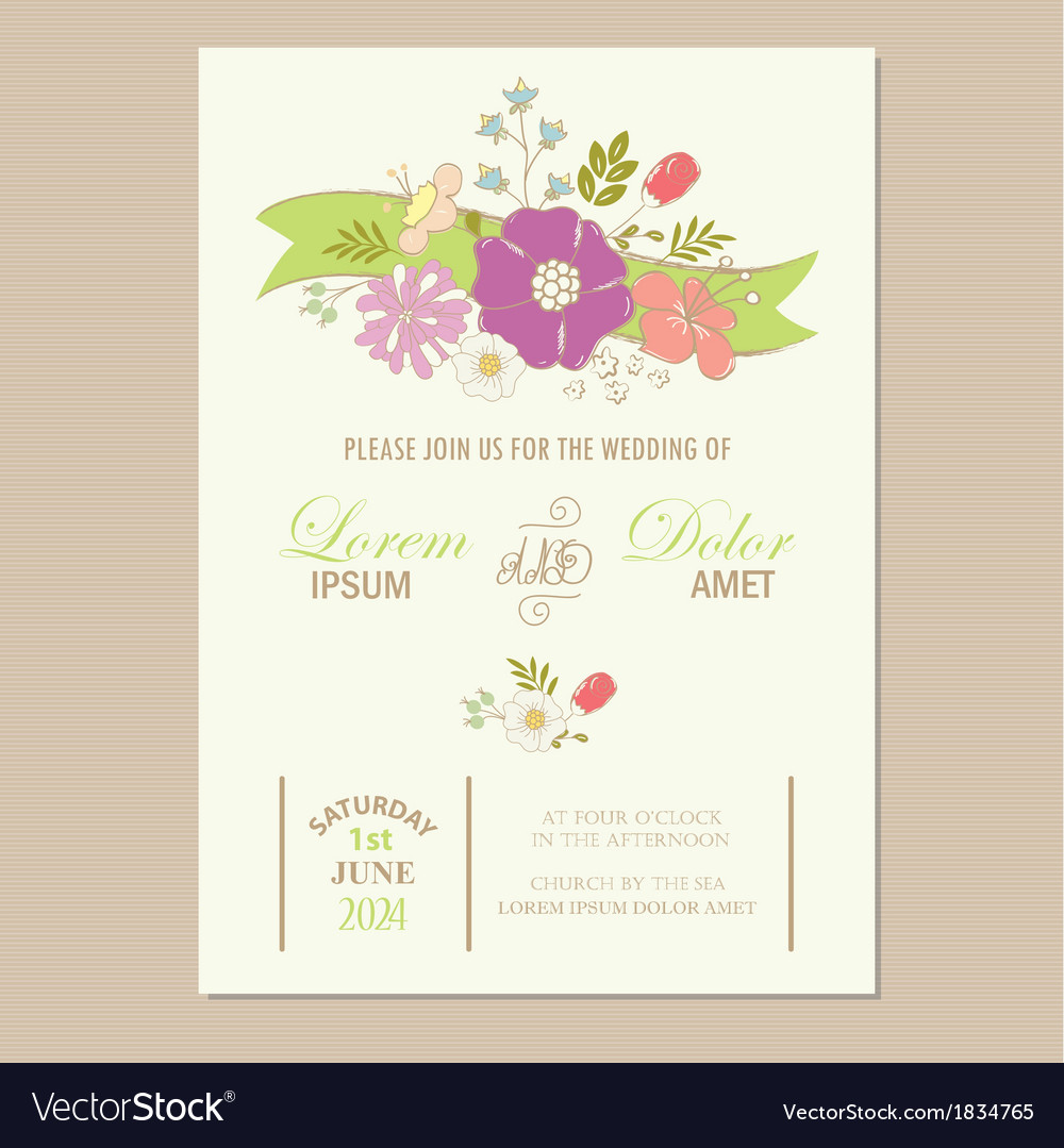 spring wedding invitations