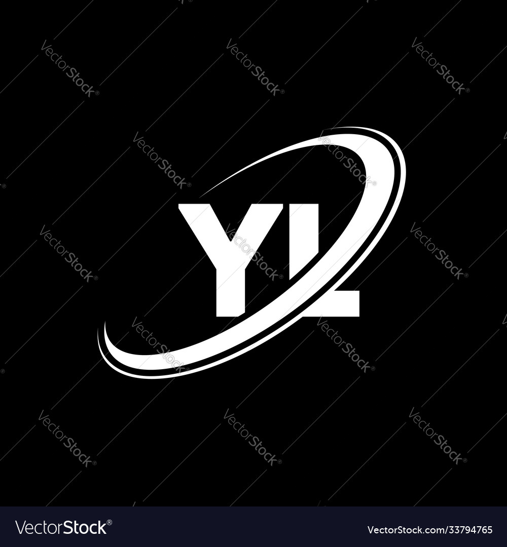 Yl y l Buchstaben Logo Design Initial vector image Yl y l Buchstaben Logo Design Initial