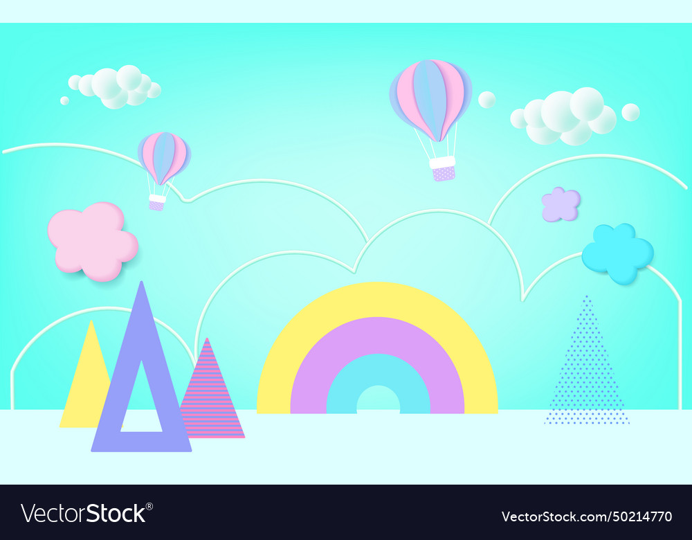 Abstract background scene for product display 3d