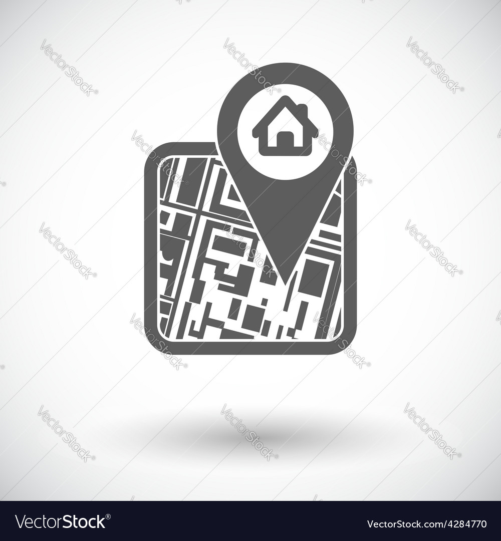 Gps map icon