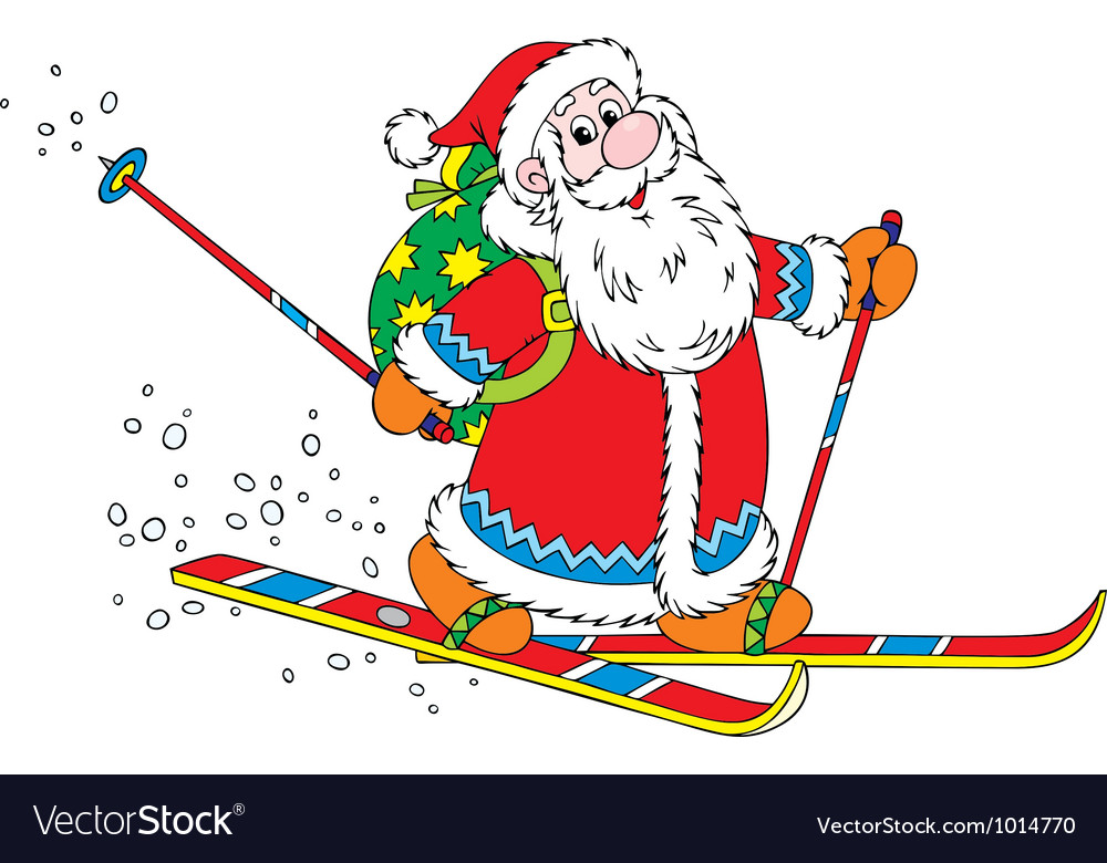 Santa claus Royalty Free Vector Image - VectorStock