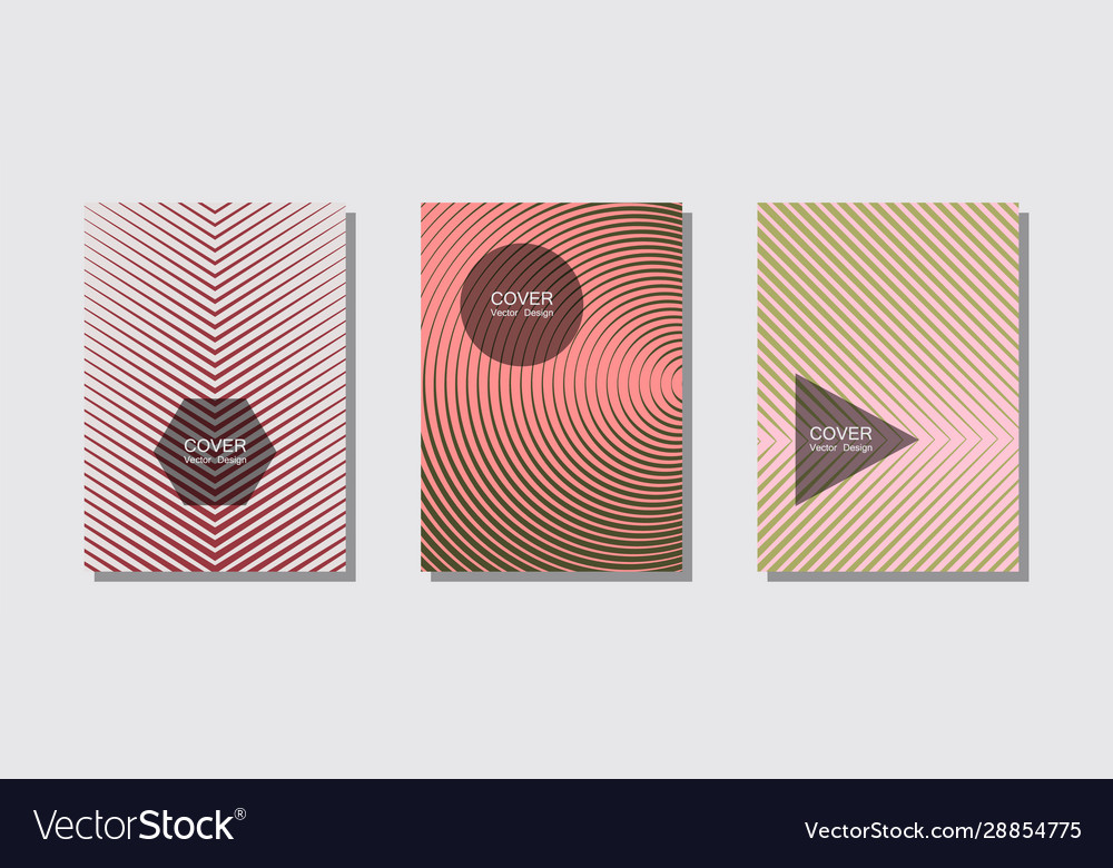 Banner Graphics Cool Templates Set Royalty Free Vector Image