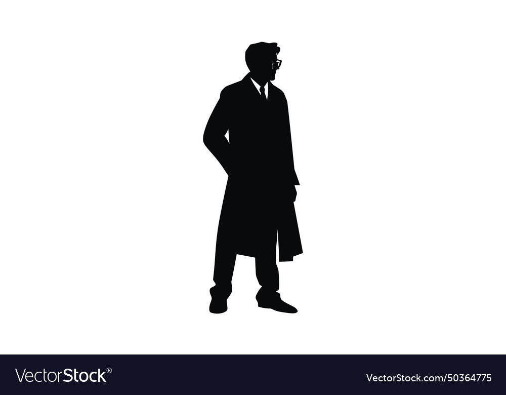 Doctor activity silhouette