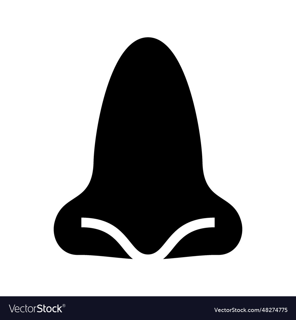 Nose icon Royalty Free Vector Image - VectorStock