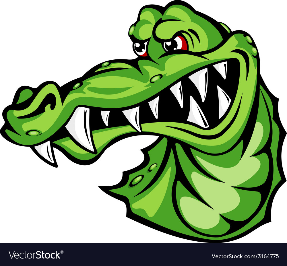 Wild alligator Royalty Free Vector Image - VectorStock