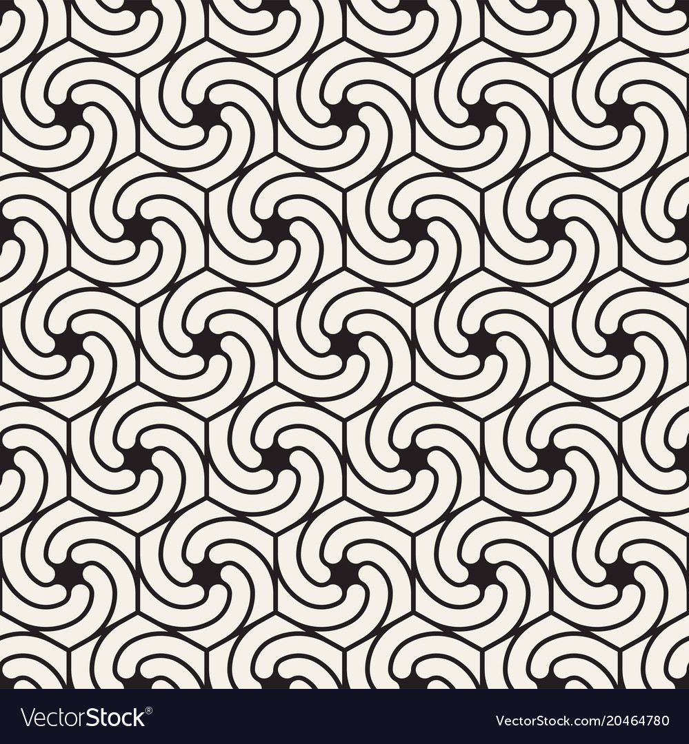 Hexagonal Abstract Pattern