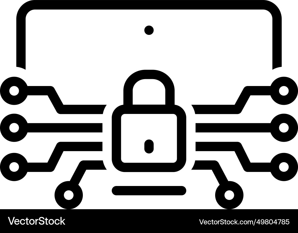 Cyber security Royalty Free Vector Image - VectorStock