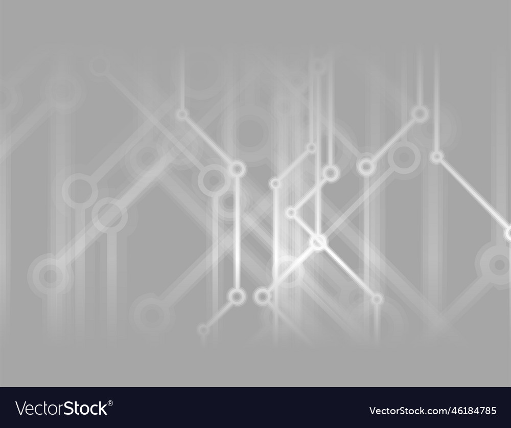 Neural network concept connected cells with links vector image Neural network concept connected cells with links