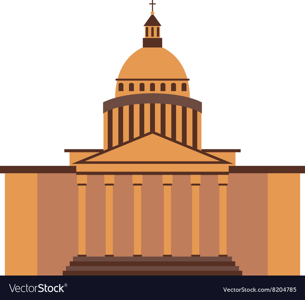 White house washington dc united states landmark Vector Image