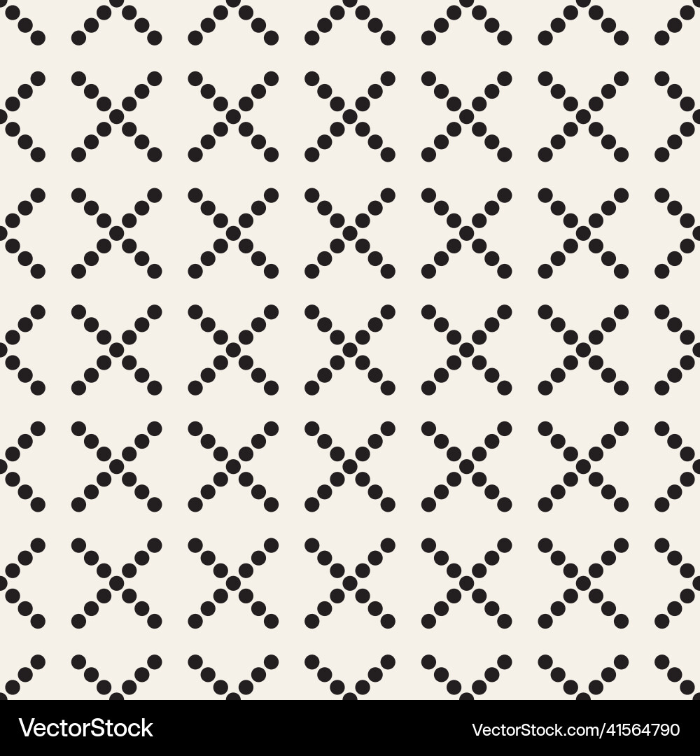 Seamless pattern repeating geometric elements Vector Image