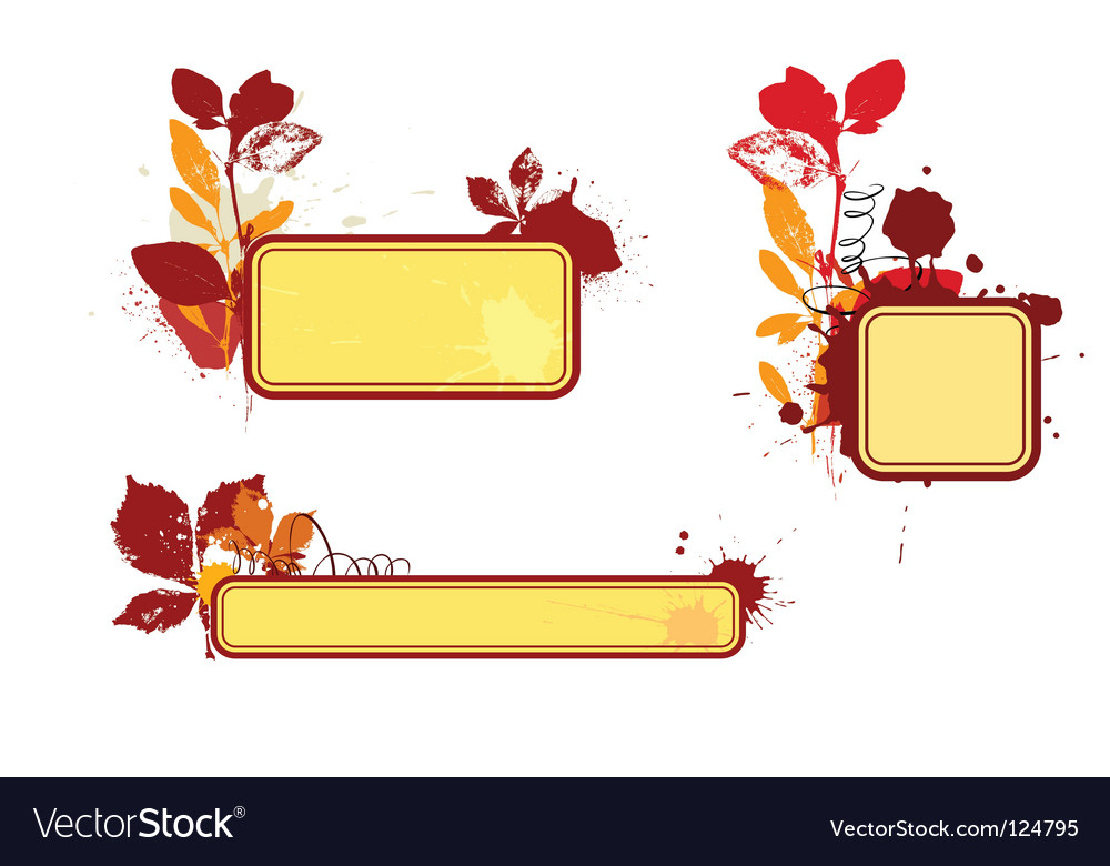 Autumn vignettes