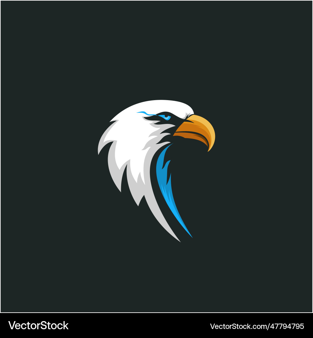 Logo design eagle Royalty Free Vector Image - VectorStock