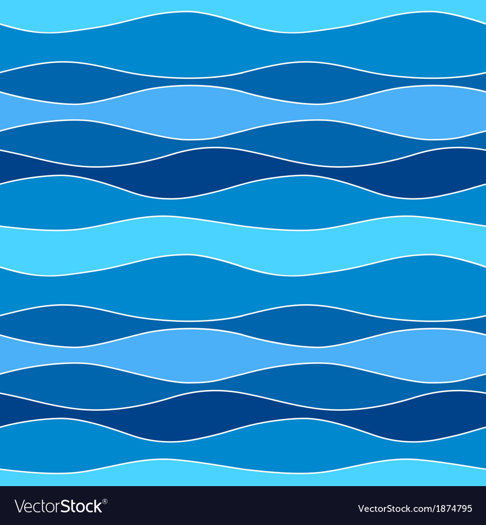 Ocean Wave Abstract Pattern