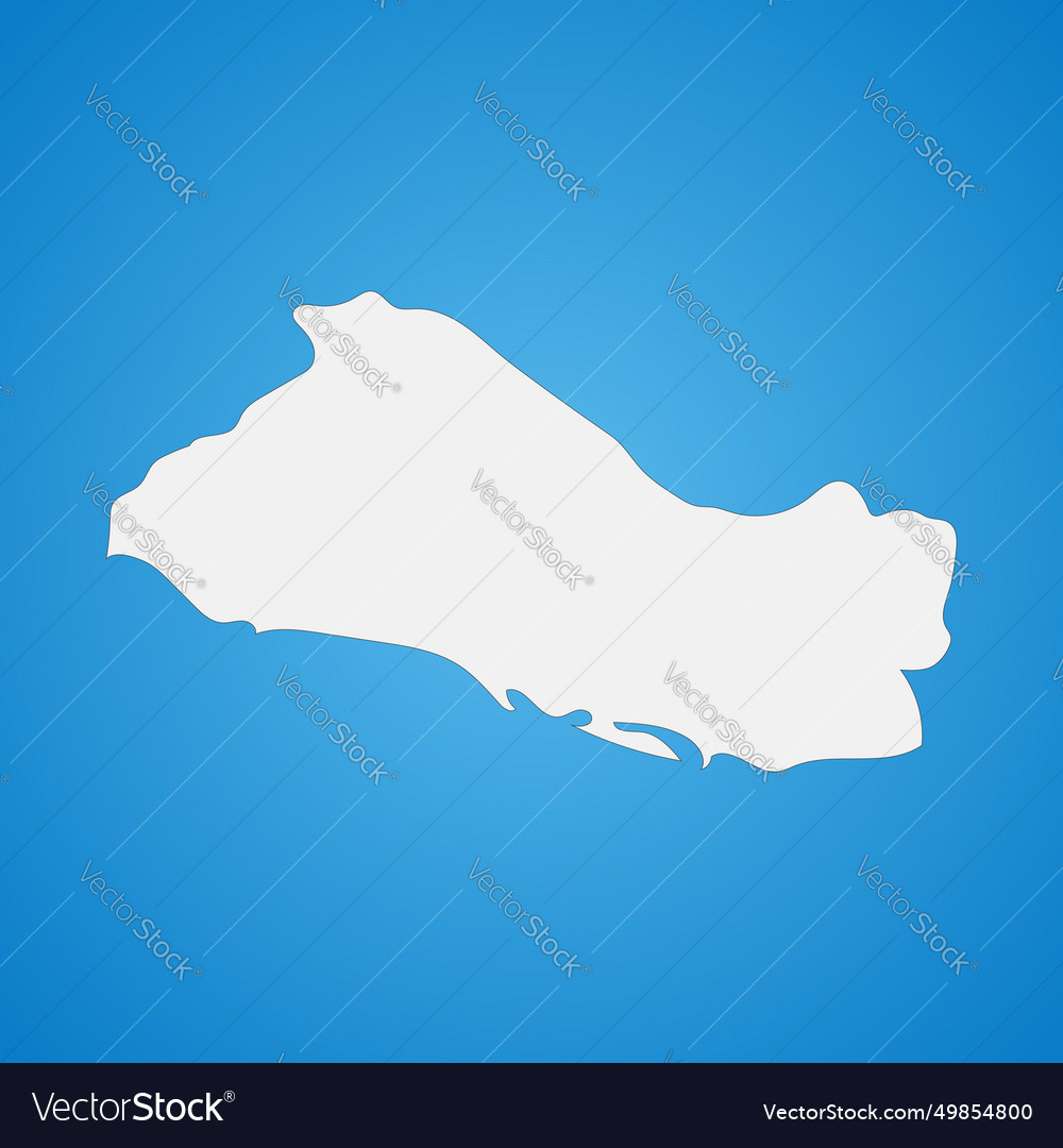 Highly Detailed El Salvador Map With Borders Vector Image