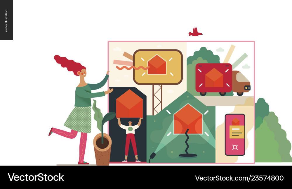 Technology topic Royalty Free Vector Image - VectorStock