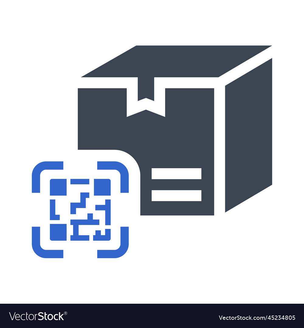 Bar code scan icon